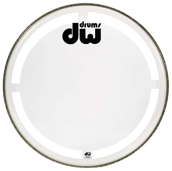 DW 23" Coated Clear Bass Drum Head