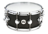 DW Collector's Series 1.5mm Carbon Fiber 6.5x14 Snare Drum w/ Chrome Hardware