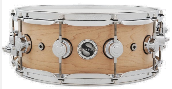 DW Super Solid Maple 5.5x14 Snare Drum