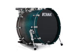 Tama 16x12 Starclassic Walnut/Birch Lacquer Finish Bass Drum w/ Tom Holder Base