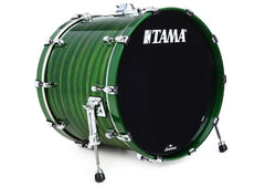 Grosse caisse Tama 18x14 Starclassic finition laquée noyer/bouleau