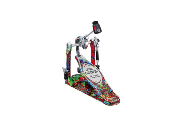 TAMA 50th LTD Iron Cobra Psychedelic Rainbow Power Glide Single Pedal