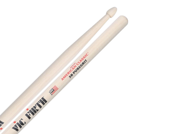 Vic Firth American Classic 5B PureGrit Drum Sticks