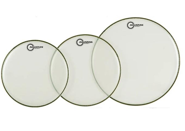 Aquarian RSP2-A Response 2 Clear Tom Pack 10 12 14
