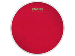 Peau de tambour hydraulique Evans 14" avec revêtement rouge