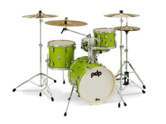 Pack de 4 coques PDP New Yorker Electric Green Sparkle