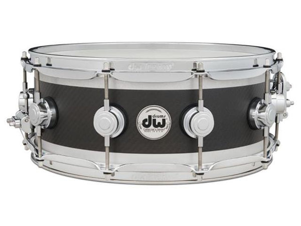 DW Collector's Series5.5x14 Carbon Fiber Edge Snare Drum