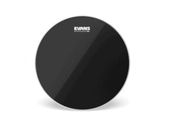 Peau de batterie Evans 13" noire chromée
