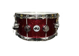 DW Collector's Series 333 Maple Ruby Glass 14x6.5 Snare Drum