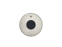 Peau de grosse caisse Remo Powerstroke 3 18" avec revêtement Black Dot