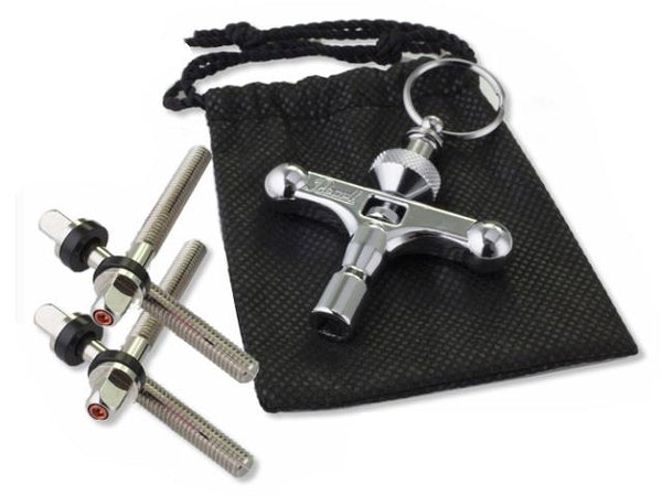 Pearl SPT4SPK Tension Rods 4pc w/ Spin-Tight Drum Key