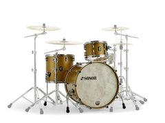 Sonor SQ1 3 Piece Shell Pack 320 Satin Gold Metallic